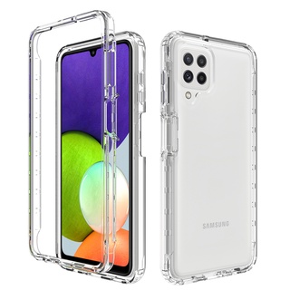Ốp Điện Thoại Armor 2 Trong 1 Chống Sốc Chịu Được Sức Nặng 360 Độ Cho Samsung Galaxy M12 M32 A12 A22 A32 A42 A52 A52s A72 4G 5G