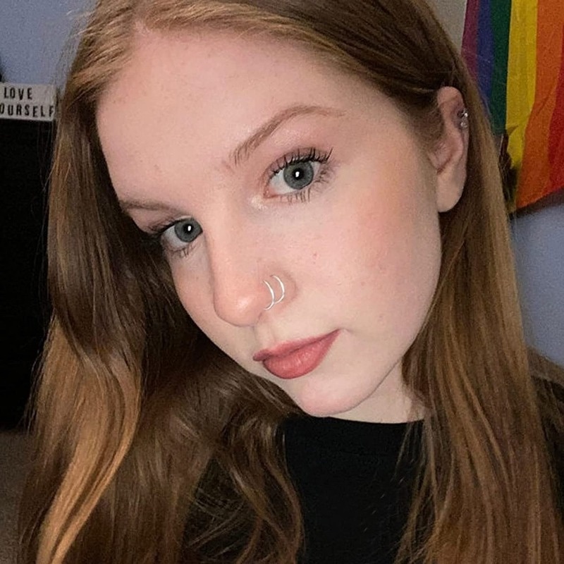 Khuyên Mũi Đôi / Tròn / Xoắn Ốc Bằng Thép Không Gỉ Thời Trang Punk Cho Nam Và Nữ