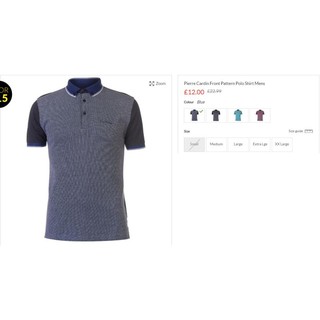 [CHÍNH HÃNG] Áo Polo Pierre Cardin Basic