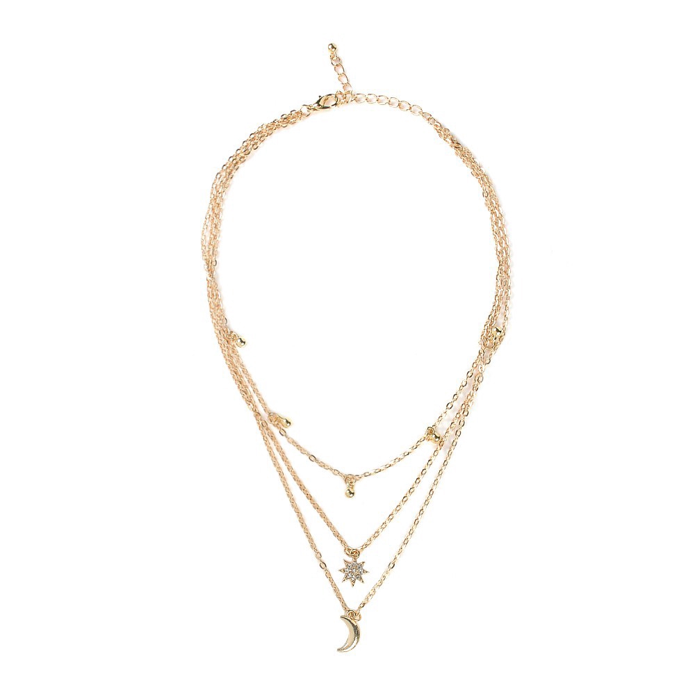 Dây chuyền hợp kim độc đáo thiết kế đơn giản cho nữ