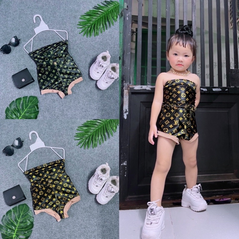 Set Thiết Kế Áo Ống Kết Hợp Quần Sort Cá Tính Hoạ Tiết Thời Trang