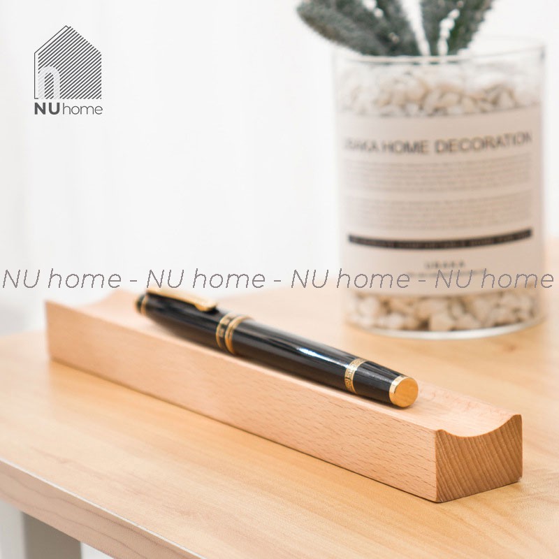 nuhome.vn | Khay đựng bút - Mipen, được thiết kế đơn giản bằng chất liệu gỗ tự nhiên cao cấp