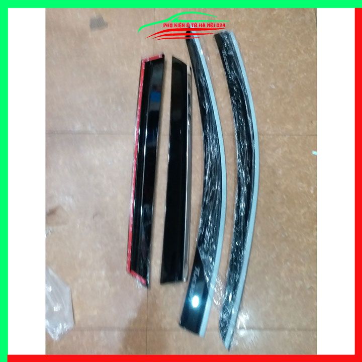 Vè che mưa cho xe ô tô Tucson 2022-2023 chỉ inox cao cấp