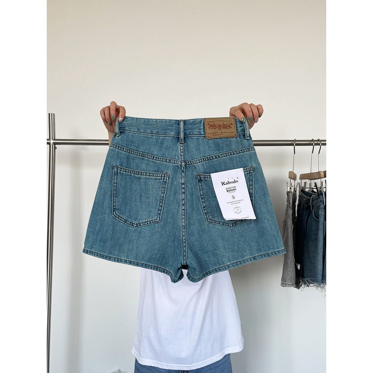 Chân váy jean Mỏng Lưng Cao Nhiều Nút Thời Trang Mùa Hè 2022 Mới Cho Nữ