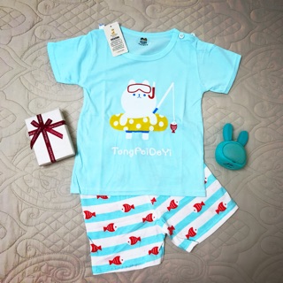 Combo 5 bộ Cotton xuất Hàn cho bé
