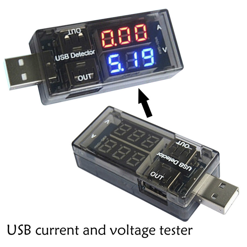 USB kiểm tra điện áp và dòng điện có màn hình hiển thị