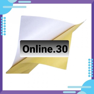 Giấy Decal Đề can A4 Đế xanh, vàng ( Decal nhám )