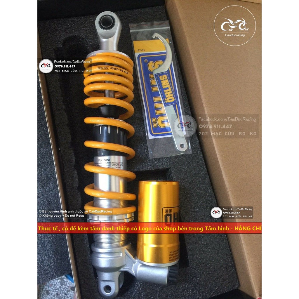 Đồ chơi xe Phuộc VARIO ohlins F1 lắp như zin