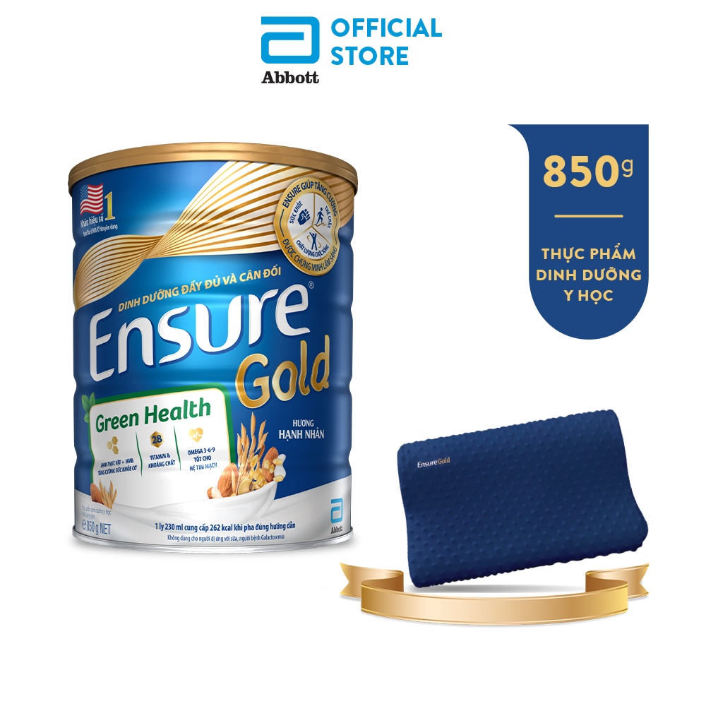 Sữa bột Ensure Green Health 850 gram/lon