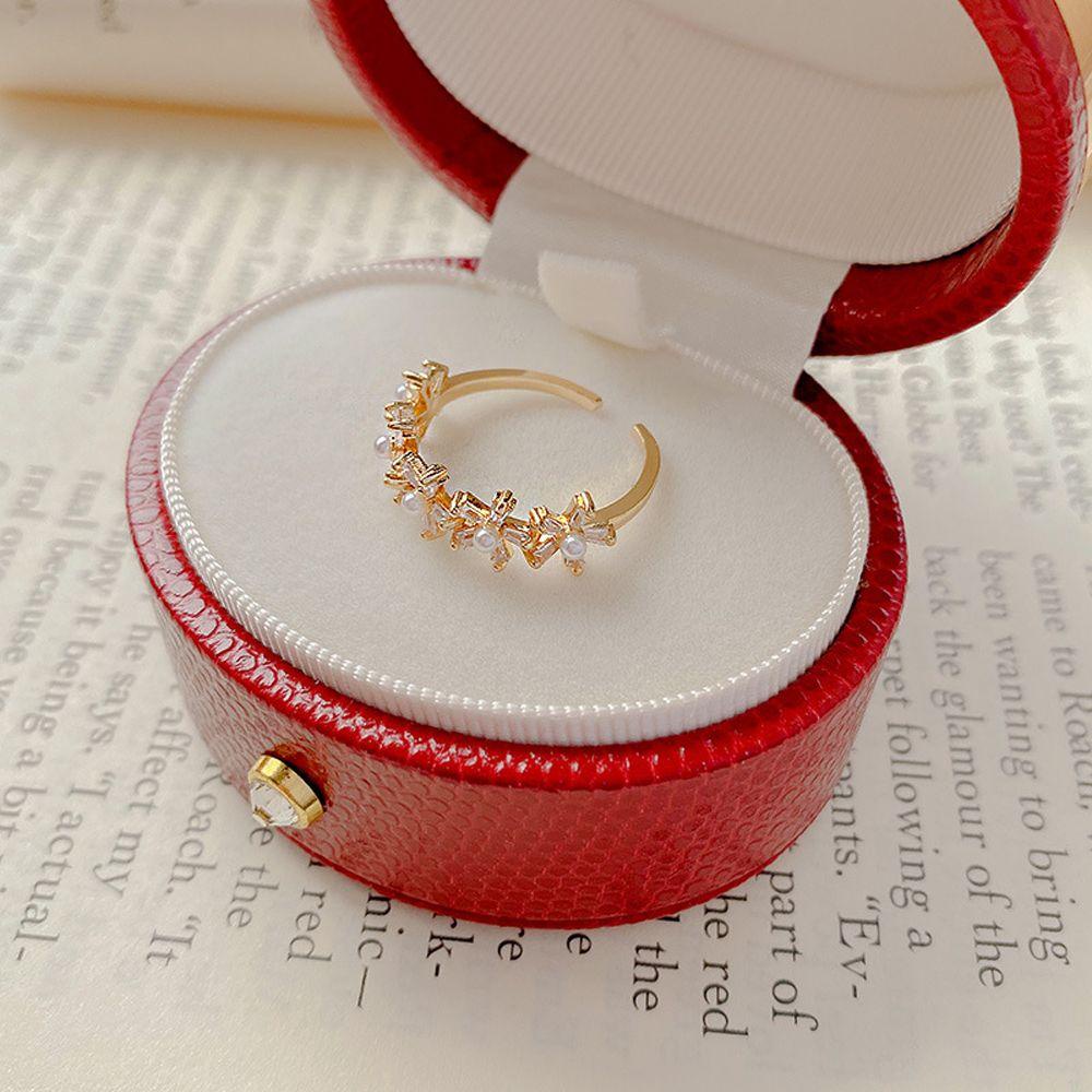 Nhẫn VANES1 Thời Trang Hình Hoa Cổ Điển Ngọt Ngào Cho Nữ