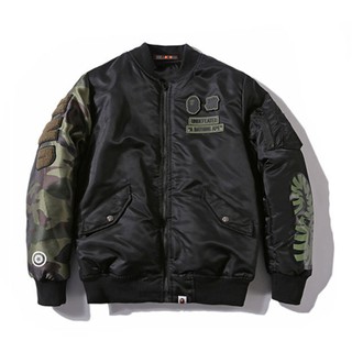 Áo khoác bape,Bomber jacket cá mập,Unisex