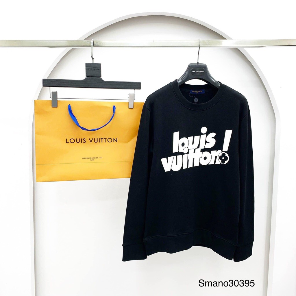 Áo nỉ dài tay Louis nam-nữ,chất cotton thấm hút mồ hôi cao cấp