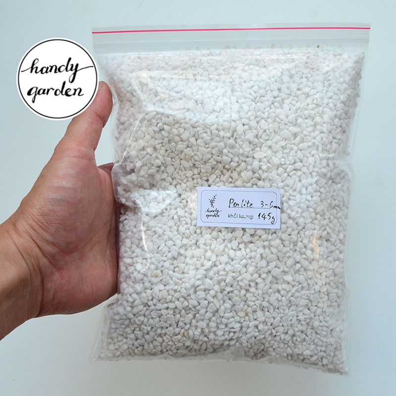 [Ship Nhanh]1kg đá Perlite 3-6mm Đá trân châu - trộn đất trồng sen đá xương rồng | HandyGarden