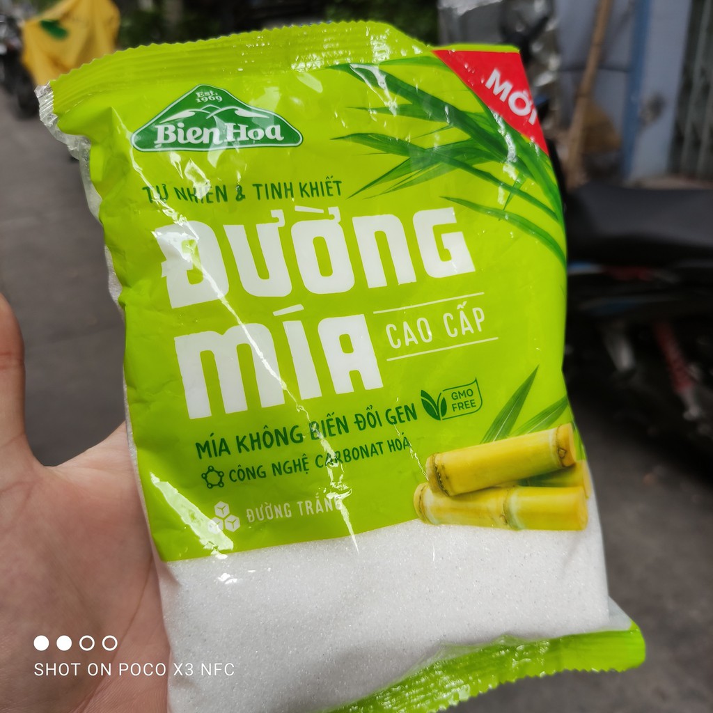 Đường mía - đường cát Biên Hòa gói 1kg (nhiều loại)