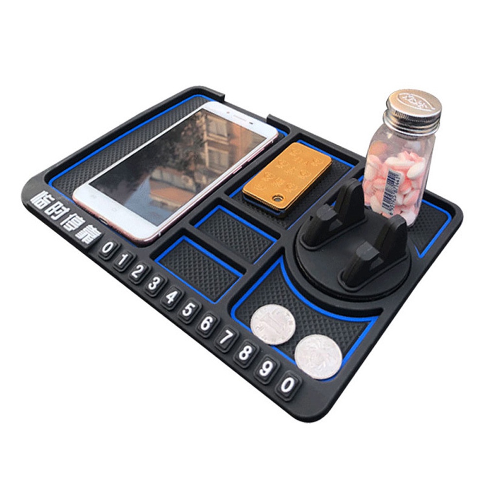 Giá Đỡ Điện Thoại / Mắt Kính / Chìa Khóa Chống Trượt Tiện Dụng Cho Xe Hơi