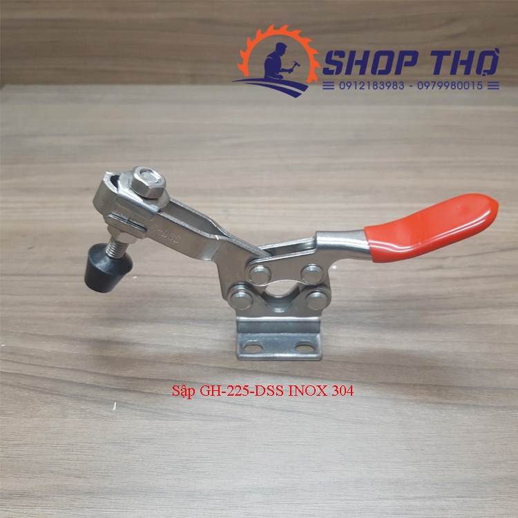 Sập vuông góc GH-225D sắt mạ  và inox 304