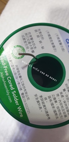 Thiếc hàn không chì 1000g