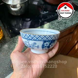 Bát Ăn Cơm Sứ Hoa Đào, Men Nét, Hàng Đẹp