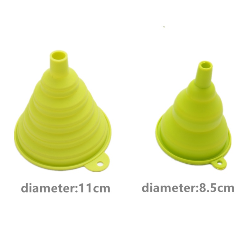Phễu silicon Silicone Có Thể Gấp Gọn Tiện Dụng Cho Nhà Bếp Silicone