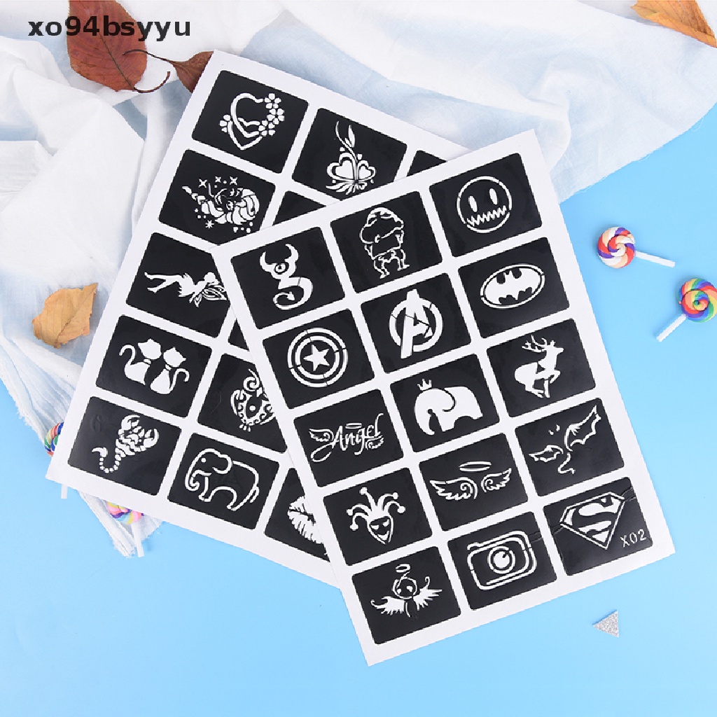 Set 10/ 15 khuôn hình xăm nhiều kiểu độc đáo