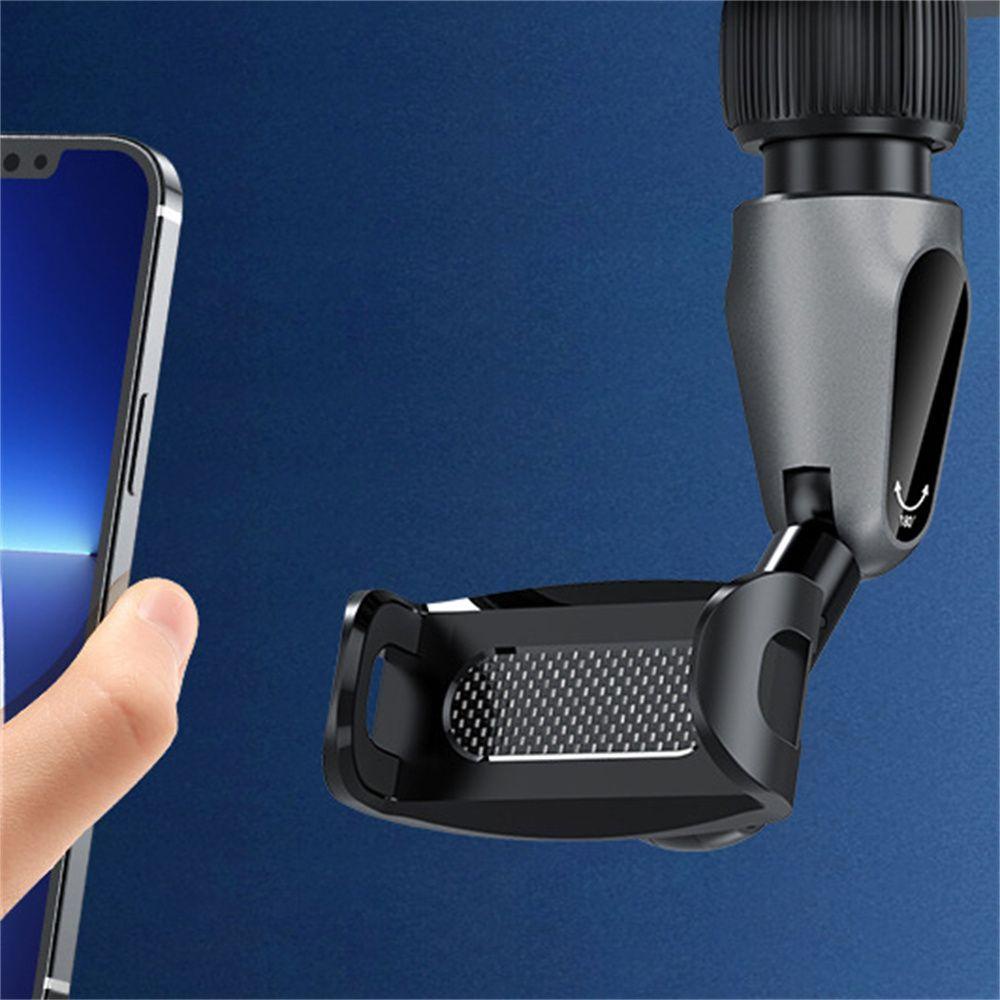 Giá Đỡ Điện Thoại Di Động Kẹp Gương Chiếu Hậu Xe Hơi Xoay Được
