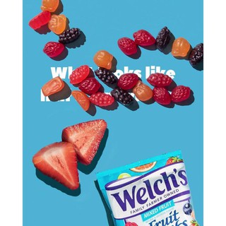Kẹo dẻo trái cây Welch túi 22.7gr// KẸO DẺO BLACK FOREST ORGANIC GUMMY BEARS - BỊCH 22G