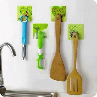 Móc Dán Tường Siêu Dính 3D Độc Đáo ( ngẫu nhiên )