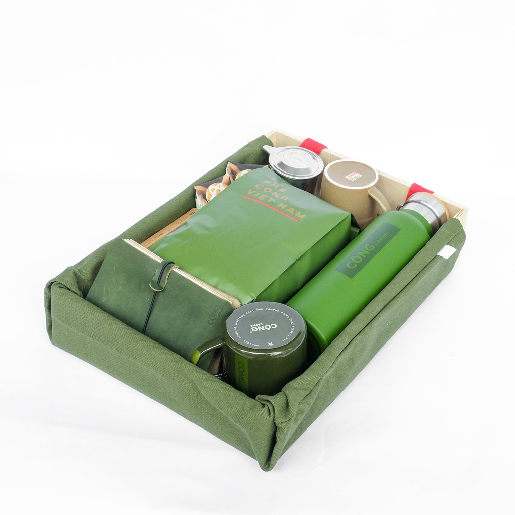 Set quà tặng 2022 - Set Nhâm Nhi, món quà đến từ Cộng Cà Phê