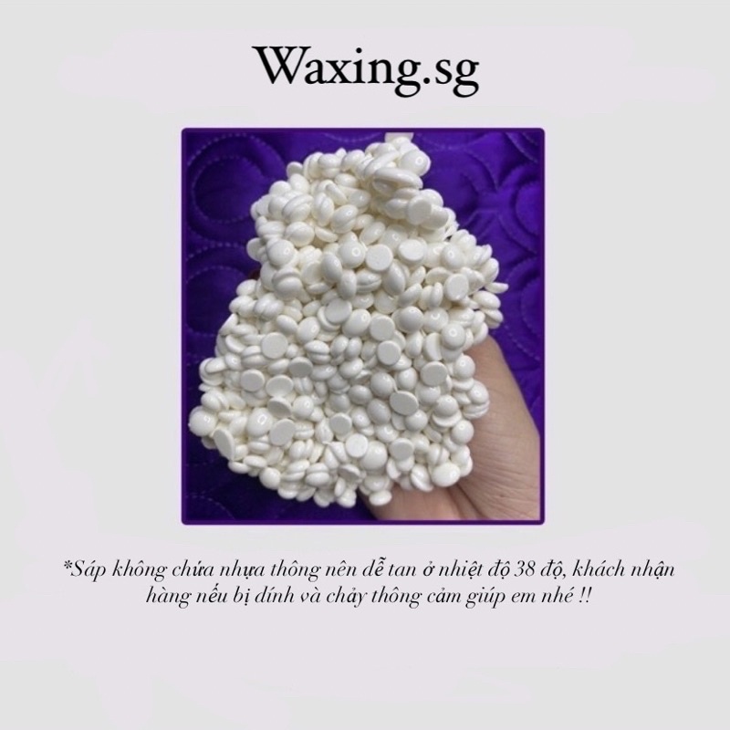 Sáp Wax Lông Nóng WAXING.SG wax lông nách, lông tay lông chân.