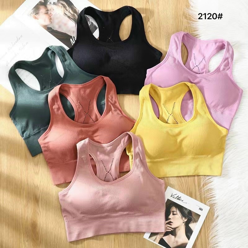 Bra Quảng châu mã 2120 tập gym, yoga, mặc trong cực co giãn sẵn mút