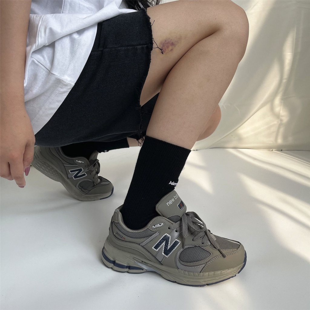 Giày Thể Thao 2002r Yuanzu Gray Daddy Thời Trang Dành Cho Cả Nam Và Nữ