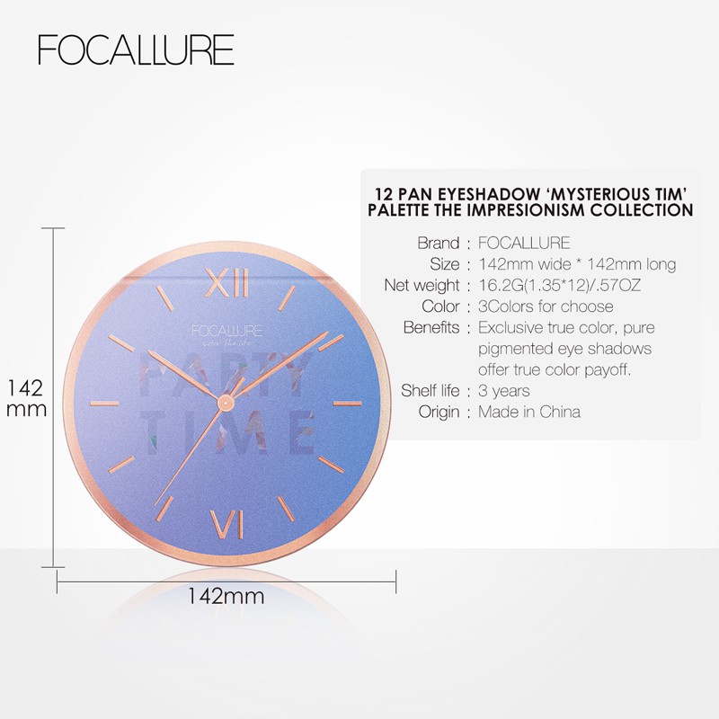 (Hàng Mới Về) Bảng Phấn Mắt Focallure Fa106 Màu Sắc Long Lanh Quyến Rũ | BigBuy360 - bigbuy360.vn