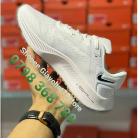Giày Nike Running Air Zoom Pegasus 38 White Nam/Nữ  CW7356 - 100  GIAYCHAT79STORE