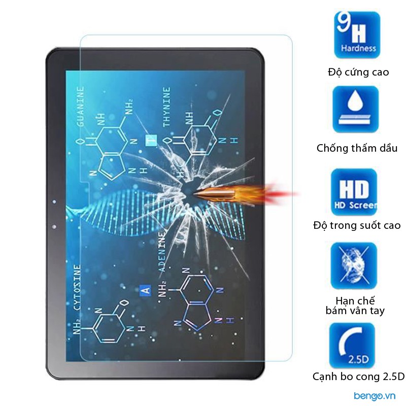 Dán màn hình cường lực Samsung Galaxy Tab Advanced2 - SM-T583 9H