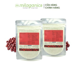 Combo 2 Bột Đậu Đỏ Ngăn Ngừa Mụn, Dưỡng Da Trắng Mịn MILAGANICS 200g (Túi)