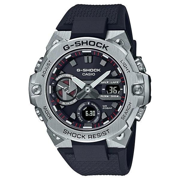 [Mã FARSBR1M giảm 150K đơn 1 triệu] Đồng Hồ Casio Nam Dây Nhựa G-SHOCK GST-B400-1ADR Chính Hãng
