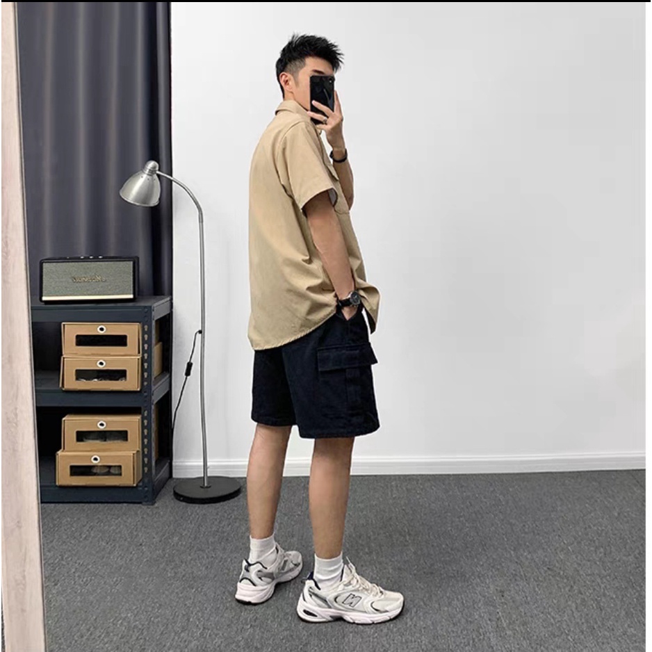 Quần SHORTKAKI túi hộp basic thời trang BIGSIZE giúp nàng mũm mĩm thêm xinh | BigBuy360 - bigbuy360.vn