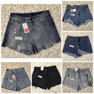 Quần short jean nữ big size dưới 65kg hàng si tuyển ms02