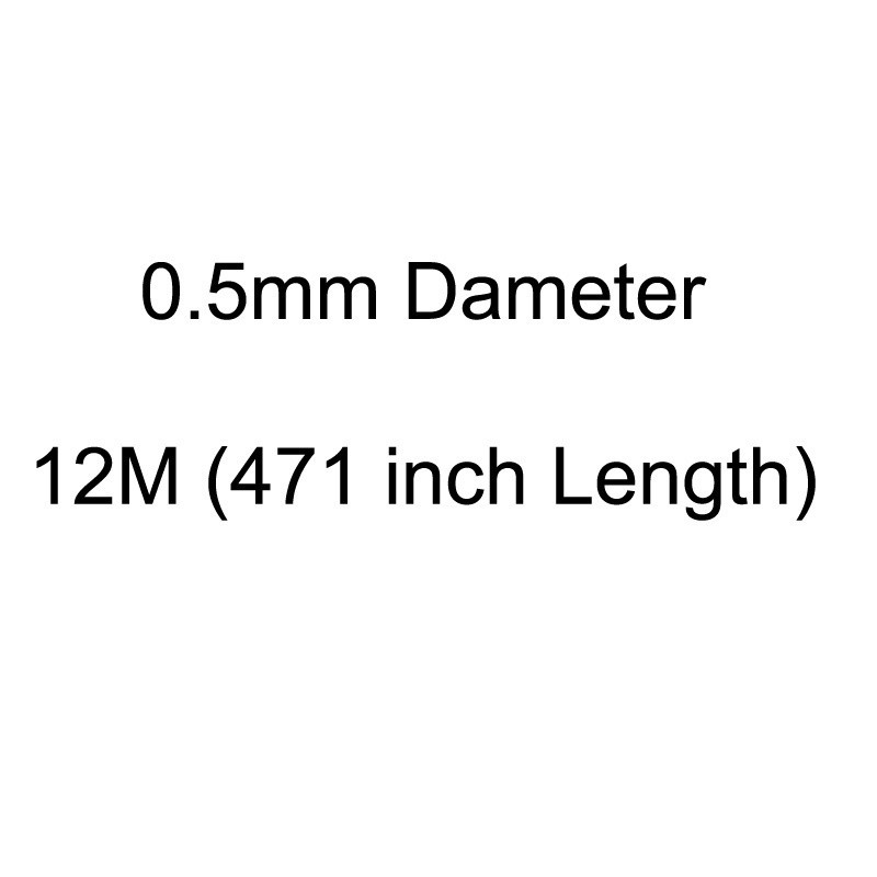 1 Cuộn Dây Cước Xỏ Hạt Làm Trang Sức Dài 0.5-1.0mm Dài 5M-12M