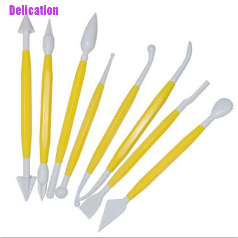 Set 8 dụng cụ tạo hình đất sét nhiều kiểu dáng cho bé