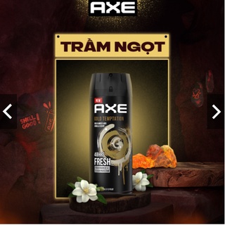 Xịt Khử Mùi Axe Gold Temptation 135ml