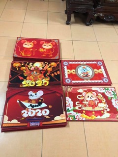 Thảm lau chân Tết Canh Tý