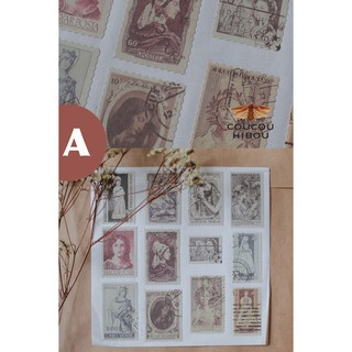 STICKER TEM CỔ ĐIỂN- tổng hợp 1
