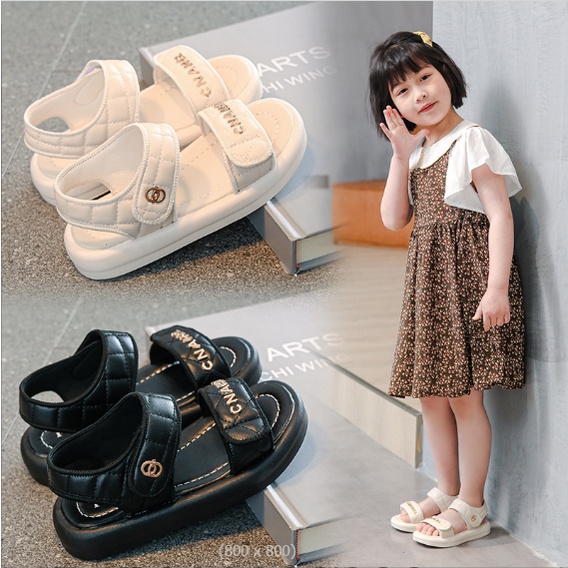 Dép sandal bé gái hàn quốc_TT386