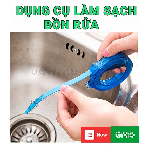 Dụng cụ làm sạch bồn rửa bát, hệ thống thoát nước Dụng cụ lấy rác bồn rửa