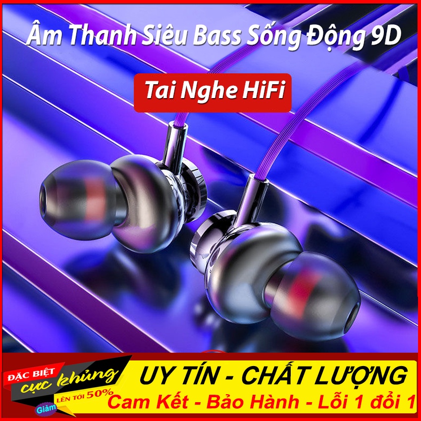 Tai nghe HiFi Bass Khủng KZ-03 có dây nhét tai chơi game nghe nhạc siêu chất lượng PhụKiệnZin360