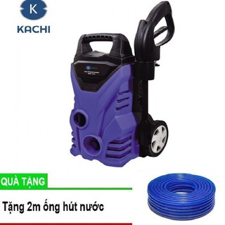 Máy rửa xe gia đình tự hút nước New Kachi 2018 + Tặng 2m ống hút nước đầu vào
