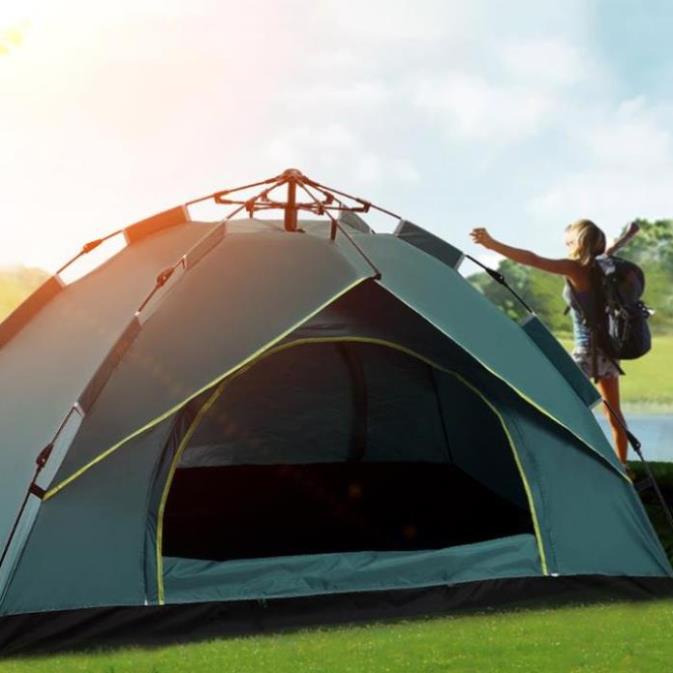 Lều du lịch, lều phượt cắm trại dã ngoại vải dù 2 lớp chống muỗi chống nắng mưa khi đi cắm trại | BigBuy360 - bigbuy360.vn