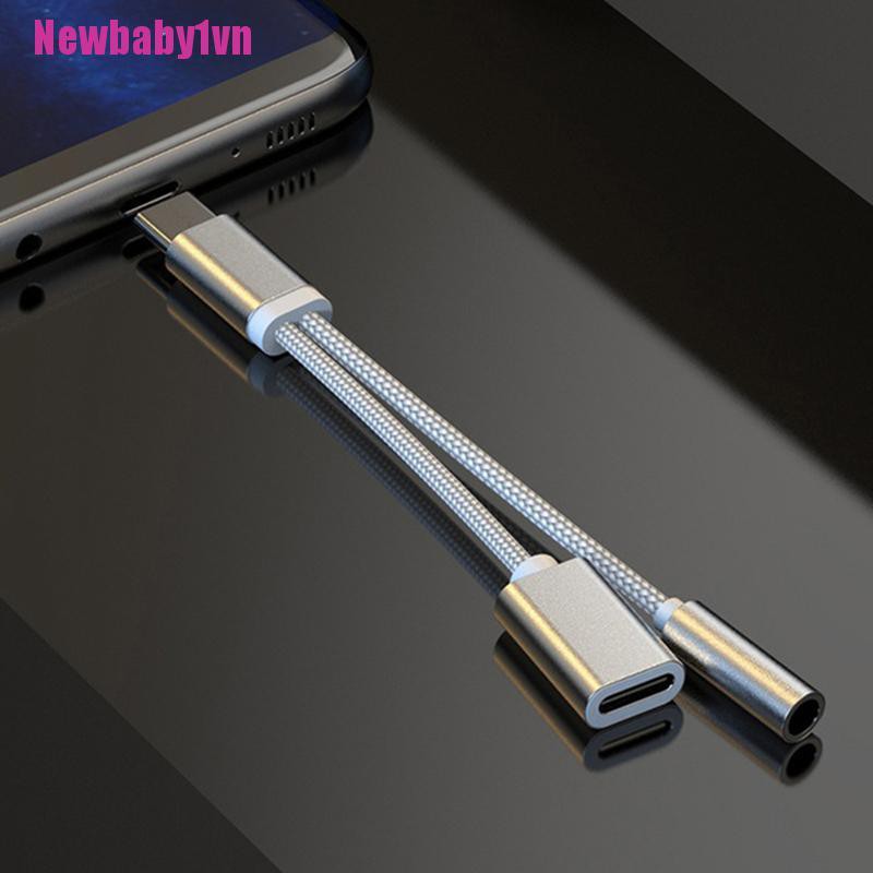 Cáp Chuyển Đổi Từ Cổng 3.5mm Sang Cổng Type C Chất Lượng Cao