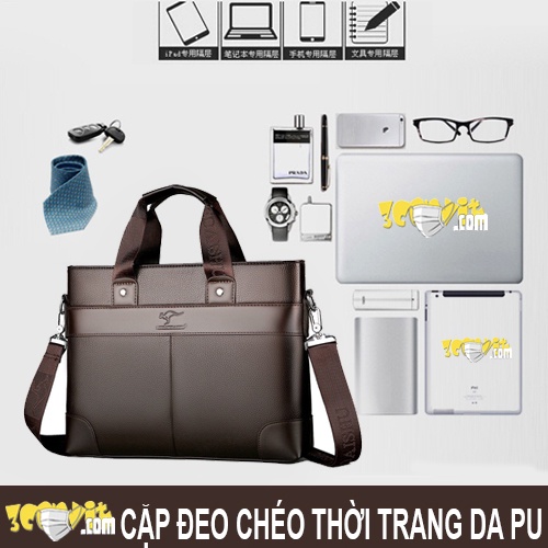 Cặp đeo chéo đa năng thời trang da PU